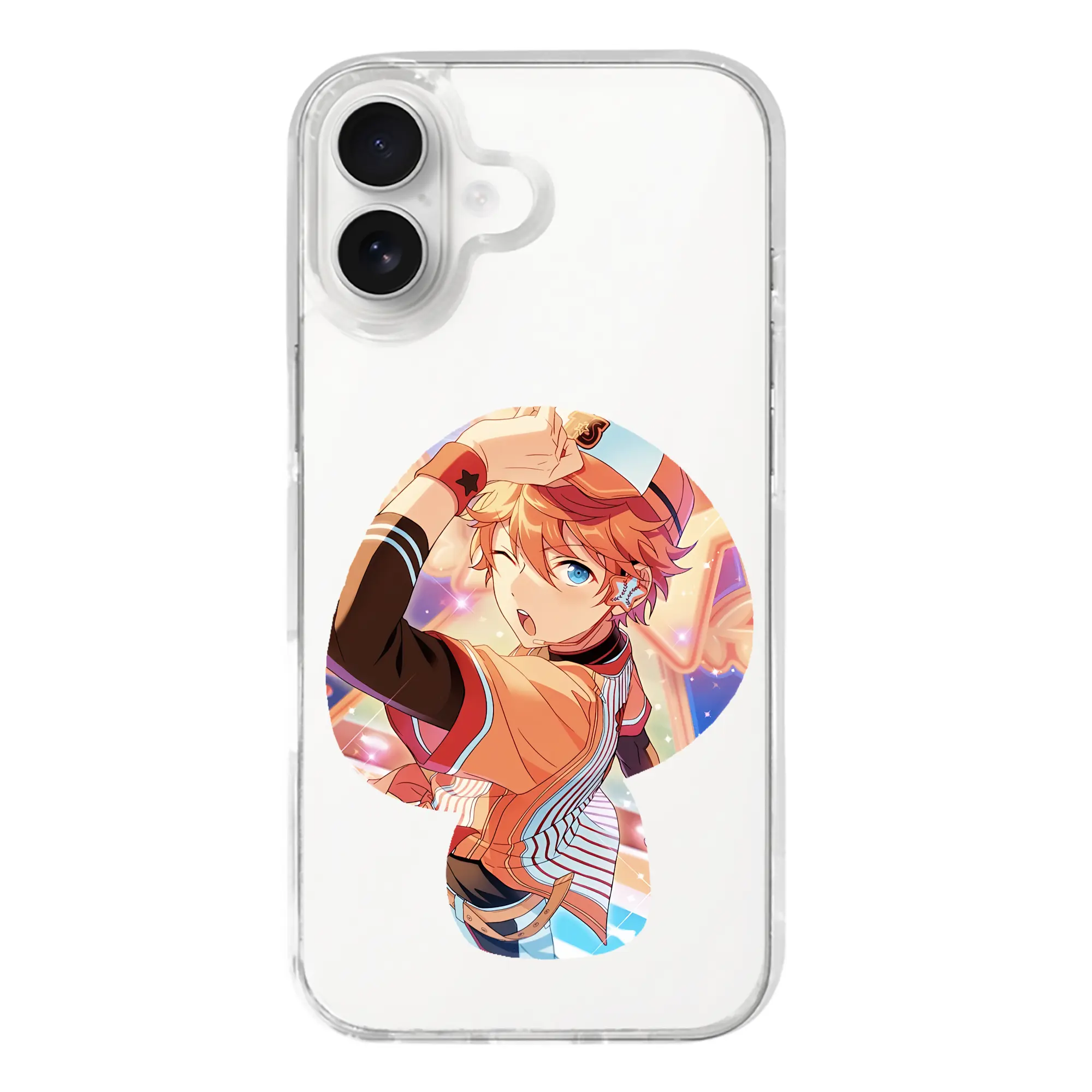 あんさん ぶる グッズ Trickstar 明星スバル - iPhone 17シリーズ 透明スマホケース – 薄型・耐衝撃・精密フィット保護カバー